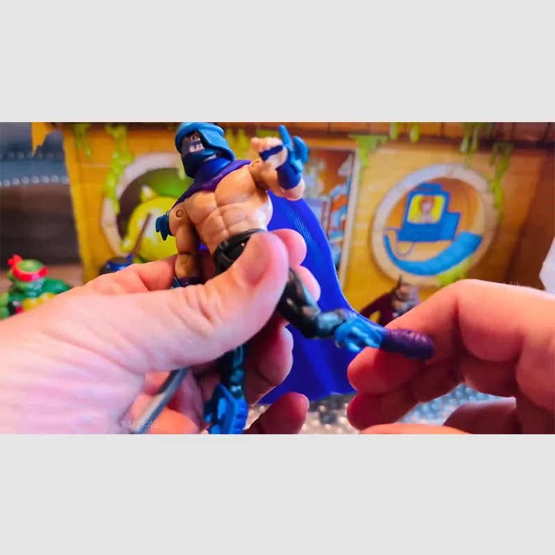 Novos playmates anime figura 1988 tartarugas remasterizadas bonecas figuras brinquedos modelo 6-pack colecionável ornamento personalizado aniversário menino presente