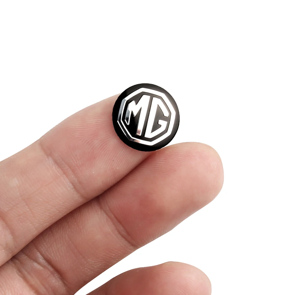 10/20 pçs estilo de metal 3d logotipo da chave remota do carro adesivo para morris mg hs ehs phev zs mg3 mg5 mg6 mg7 gt zr rx5 zt rx8 ev 350 550