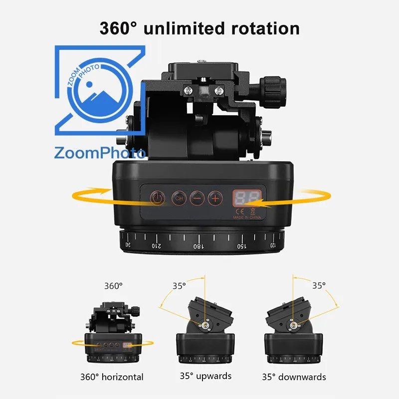 SOONPHO M-4 بانورامية رئيس ترايبود رئيس للهاتف المحمول البث المباشر GoPro فيديو اطلاق النار
