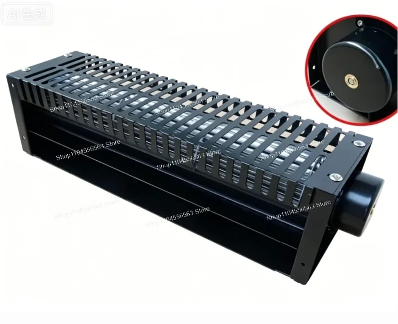 24V Cross Flow Drum Fan: 12V DC Battery Operated Air Curtain Blade