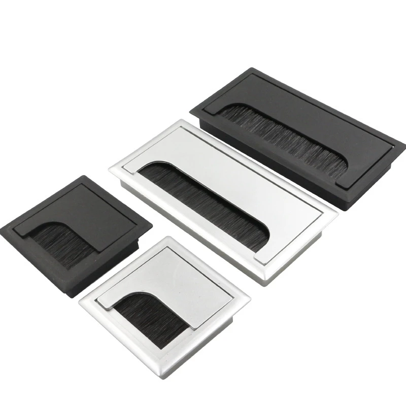 BAAG-Офисный стол, коробка для нарезания резьбы, компьютерный стол, крышка отверстия для проволоки, квадратная крышка щетки, пластина