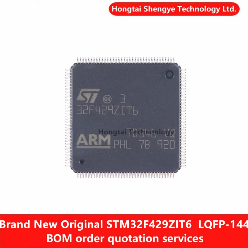 New and Original STM32F429ZIT6 LQFP-144 ARM Cortex-M4 32-bit Microcontrollers-MCUs