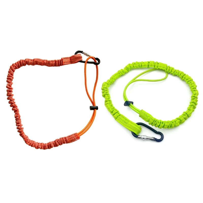 

Safety Lanyard Scaffold Hat Lanyard with Carabiner Adjusted Dropship