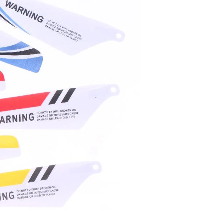 4Pcs Spare Main Fan Blades for Helicopter Rotor, Compatible with RC Syma S107, DIY Accessories & Kid's Gift