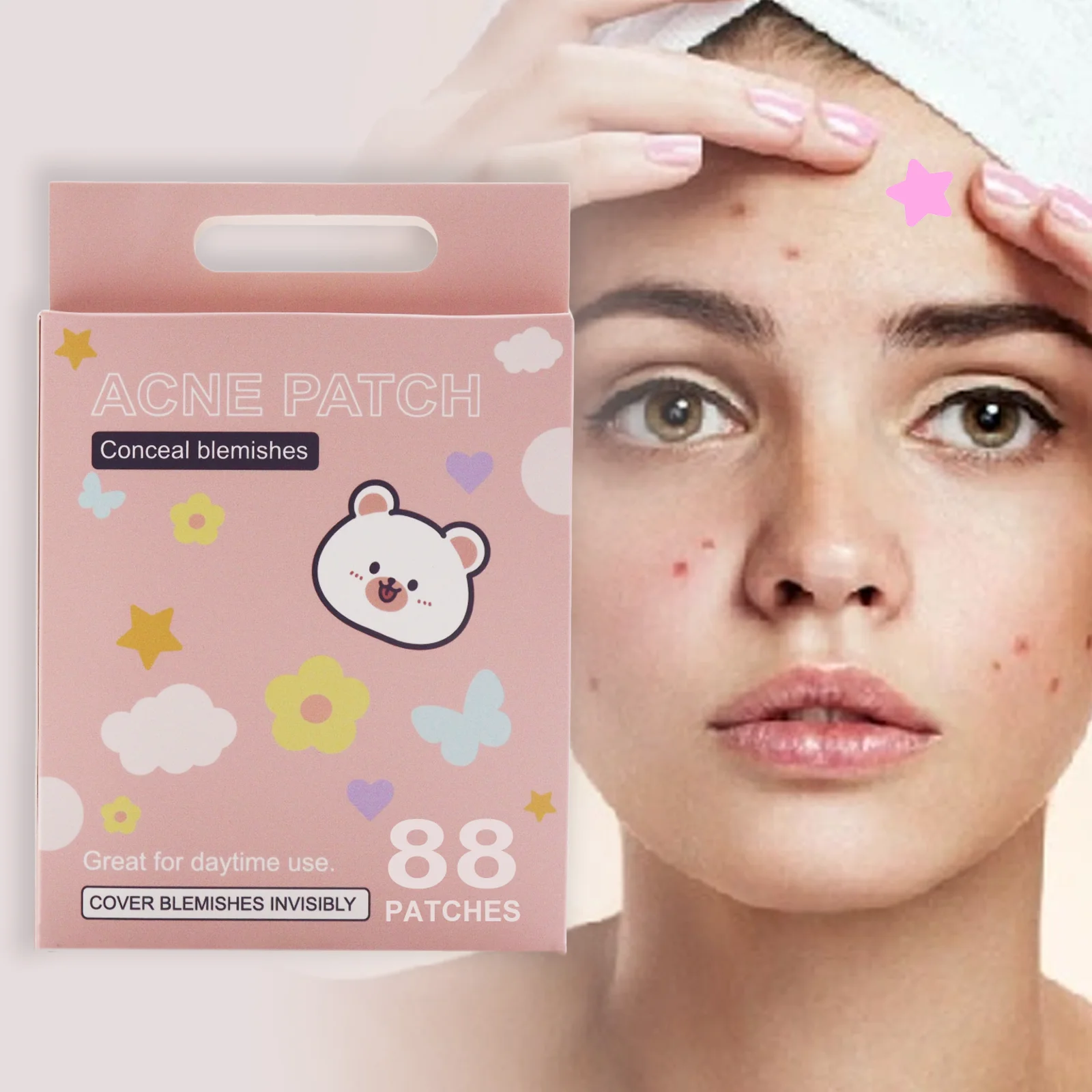 Acne Patches 88 Pcs…