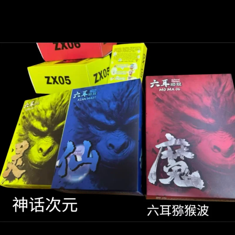 ستوديو كونج الأبعاد الأسطوري Wukong 1/12 مقياس عمل الشكل تحصيل لعبة سوبر أربعة مواسم جولة اللمس نوع سلسلة ستة الأذن