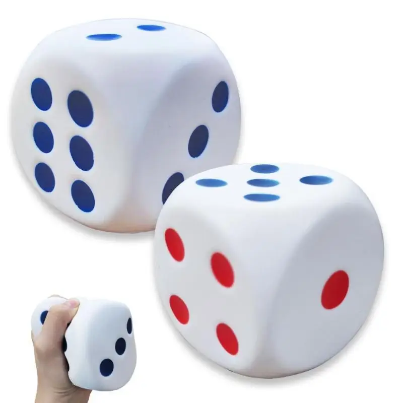 High-quality Giant PU Dice, 6-sided, Suitable For Tabletop Games And Home Decoration, Ideal Gifts For Birthdays, Christmas
