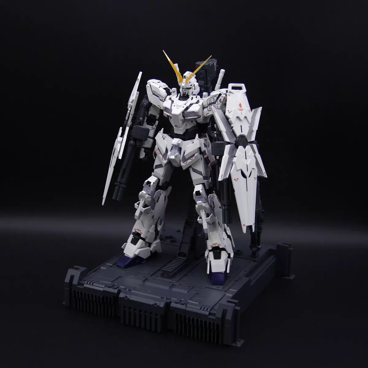 Shenshou نموذج Mgex Rx-0 عمل أرقام Mg 1/100 يونيكورن 2202 الجمعية Mecha أطقم منمذجة روبوت جمع الشكل الهوايات اللعب الهدايا