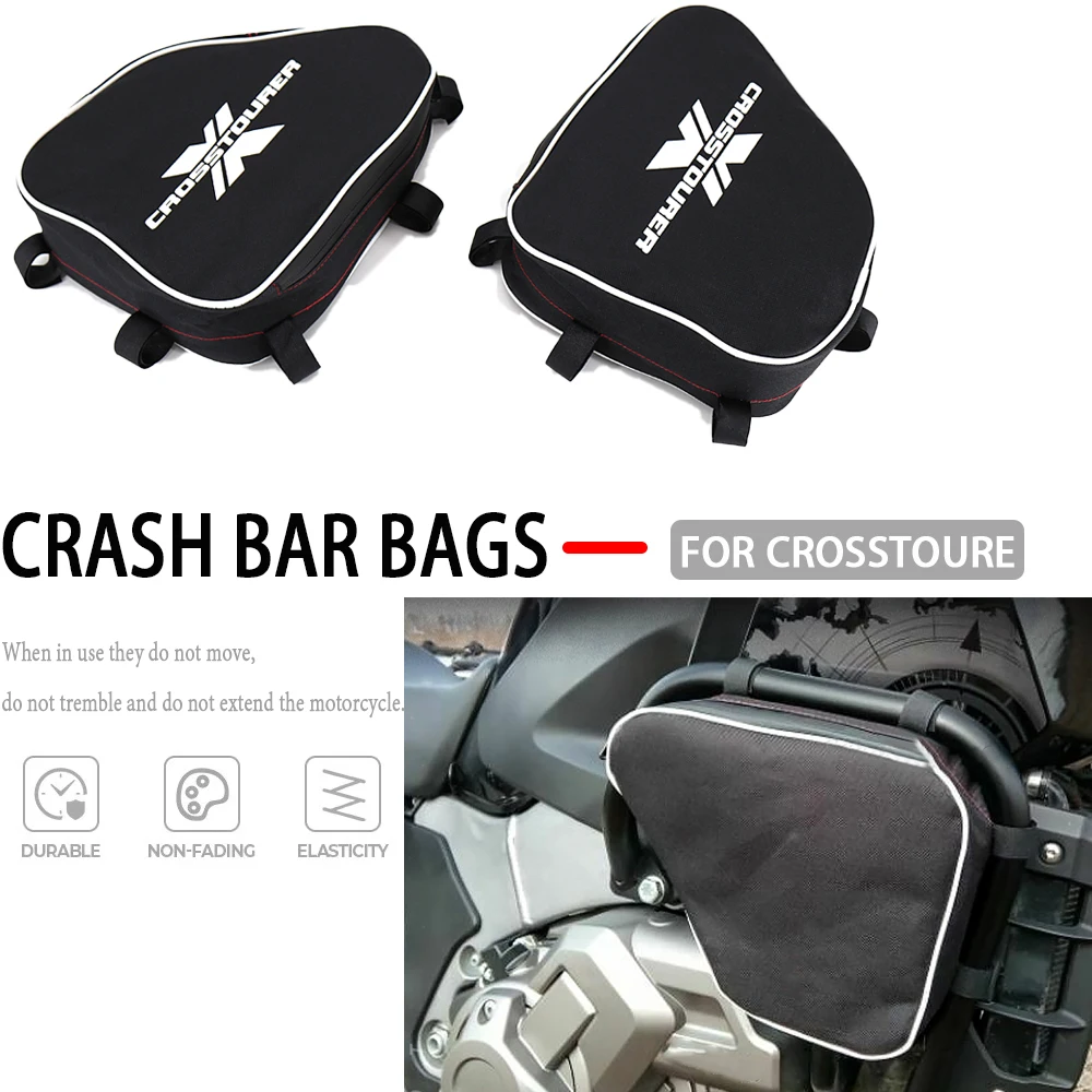 2012-2020 Crash Bars Bags Side Bag Waterproof Bag Frame For Honda CROSSTOURER / Crosstourer VFR1200X New Motorcycle Accessories