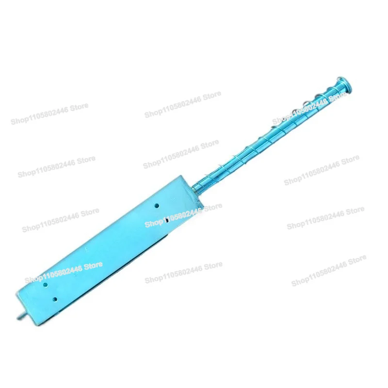 Electromagnet Push-pull Type Long Stroke 100mm Ultra-long Stroke Through Type, AC AC220 Traction Suction 20kg