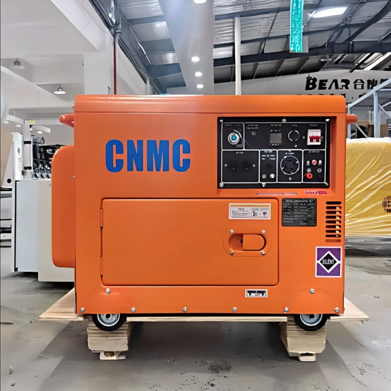 CNMC 3KW 5KW 7KW 8KW 10KW Silent Diesel Generators 110V 220V 380V generator diesel CE Certified generators for home electricity