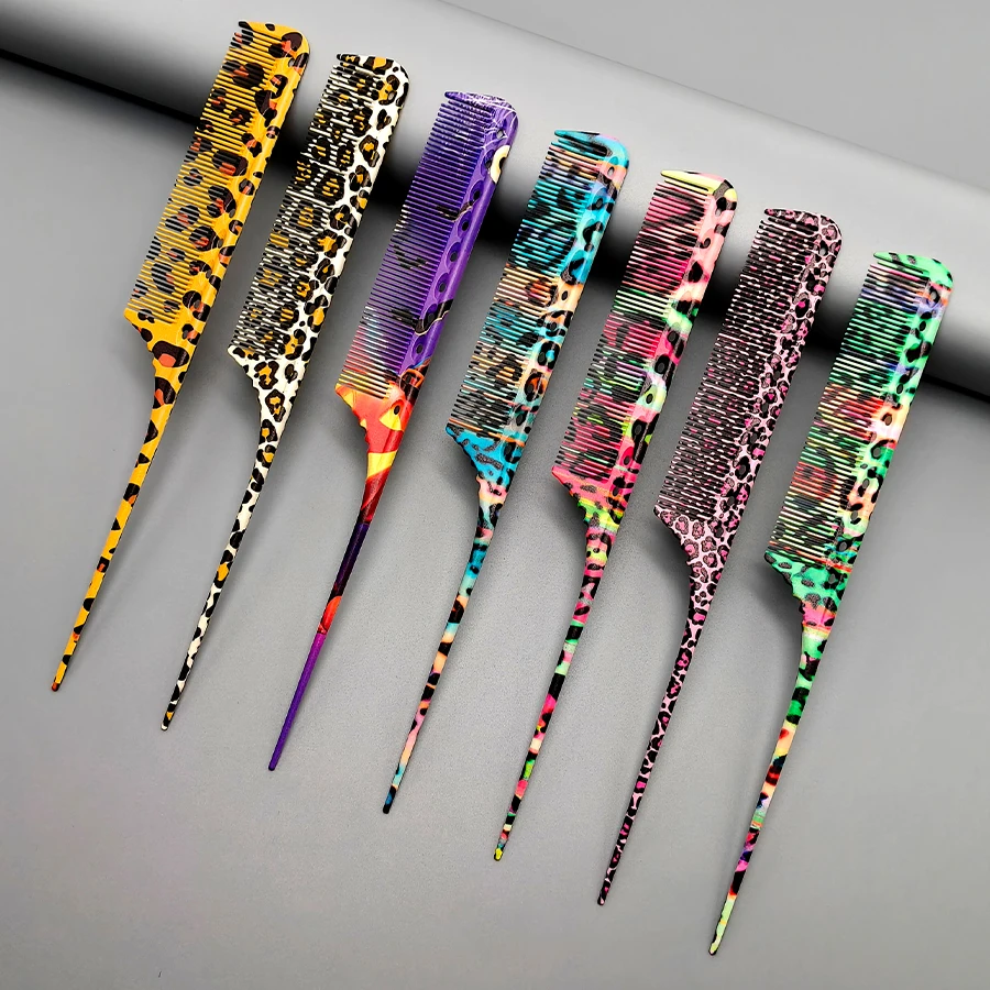 1Pcs Rat Tail Comb, a Stylist's Special Styling Comb with a Pointed Tail, a Must-Have Hairdressing Comb for Hair Salons