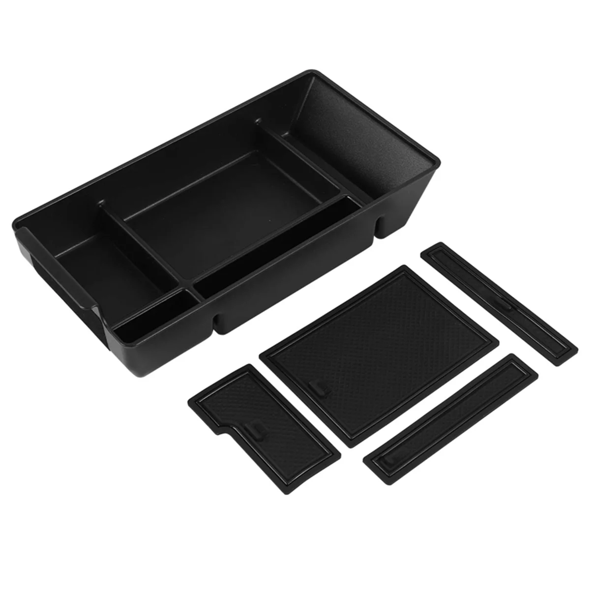 Center Console Organizer Tray for 2022 Mercedes Benz C Class W206 C200 C220 Armrest Secondary Storage Box Accessories