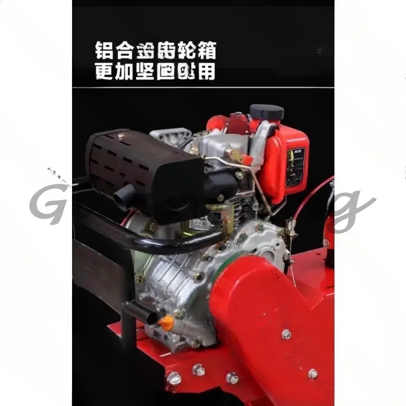 Suitable for new chain rail micro tiller translator and trencher