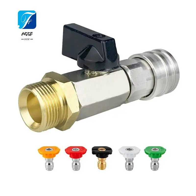 A55F-High Pressure Wash Ball Valve Kit 1/4