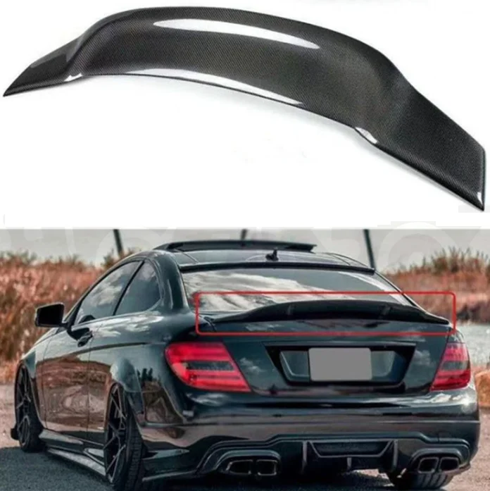 

Fengshun Carbon Fiber Rear Boot Spoiler For W204 C-Class C63 2009-2014 Upgrade R Style Highkick W204 Spoi