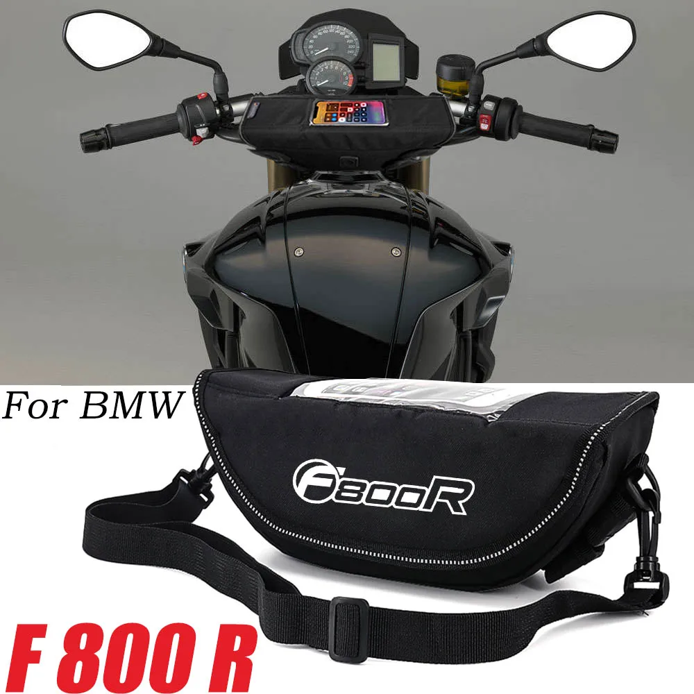 For BMW F800R F800 R F 800 R  Motorcycle accessory Waterproof And Dustproof Handlebar Storage Bag navigation bag