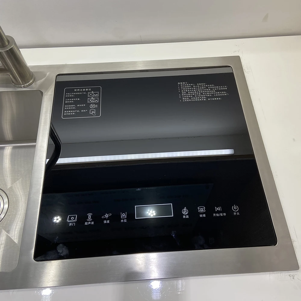 Sink Dish Washing ,Machine Integrated Full-Automatic Kitchen Ultrasonic Water Spray,Home Kitchen Appliances