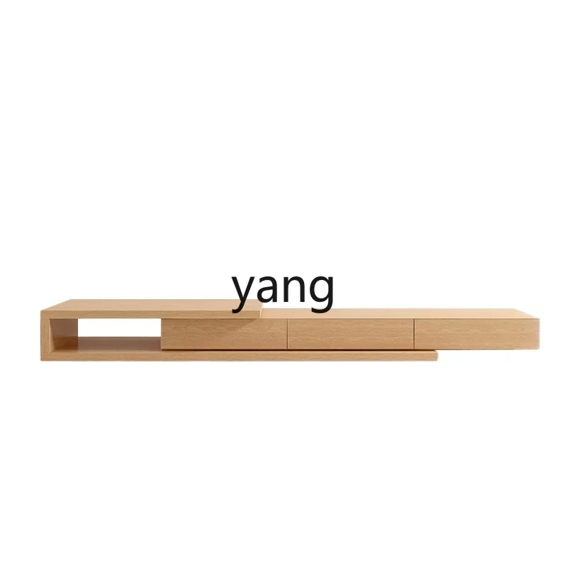 

LTT Japanese-style wabi-sabi style TV cabinet Modern minimalist Nordic minimalist Japanese log-colored furniture