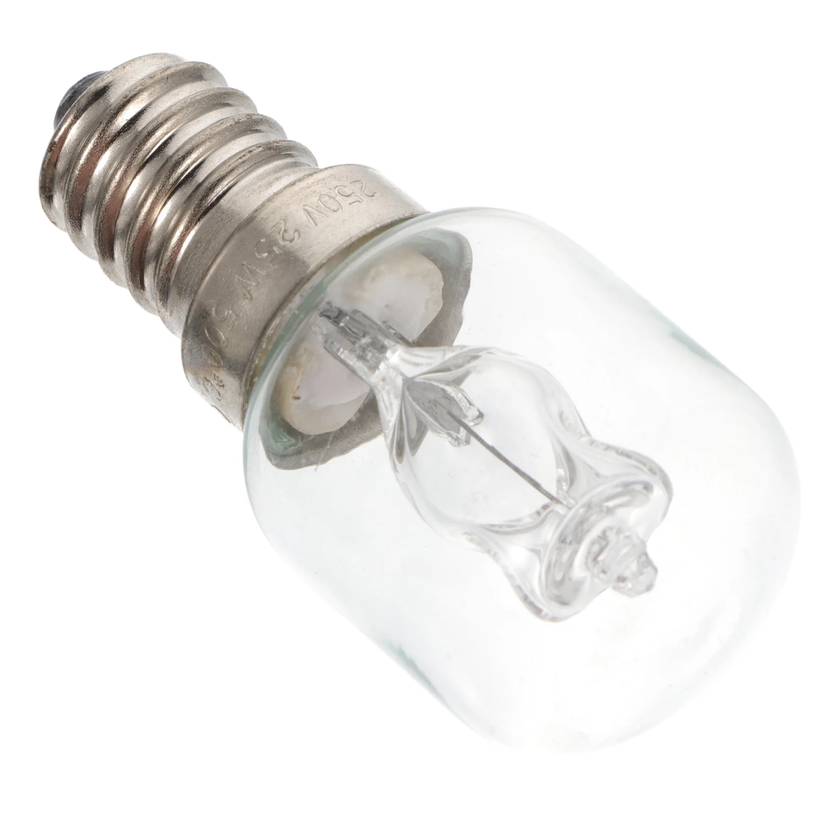 25W Heat-Resistant Oven Light Bulb Easy Install Screw Thread Light Appliance Replacement Bulb
