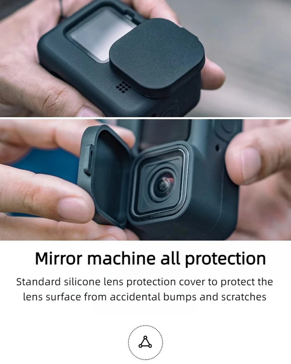 Silicone Soft Housing Case Lens Protector Cap Cover for GoPro Hero 12 11 10 9 Black Go Pro Action Camera Accessories