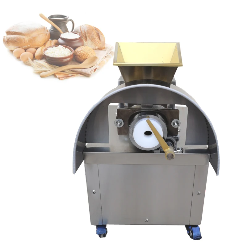 Small Industry Automatic Stainless Steel Dough Extruder 5-350g  Bread Dough Ball Divider Dough Cutting Machine