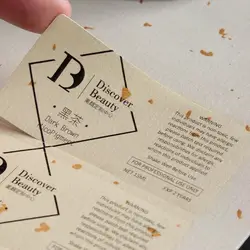 Sprinkle Gold Aesthetic Labels Logo Design Name Text Print Wedding Party Gift Packaging Thank You Stickers Sealing Adhesive DIY