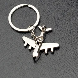 Metal Aircraft Airplane Key Chain Mini aircraft Key Ring Bag Pendant Car Keychain For men women Gift jewelry