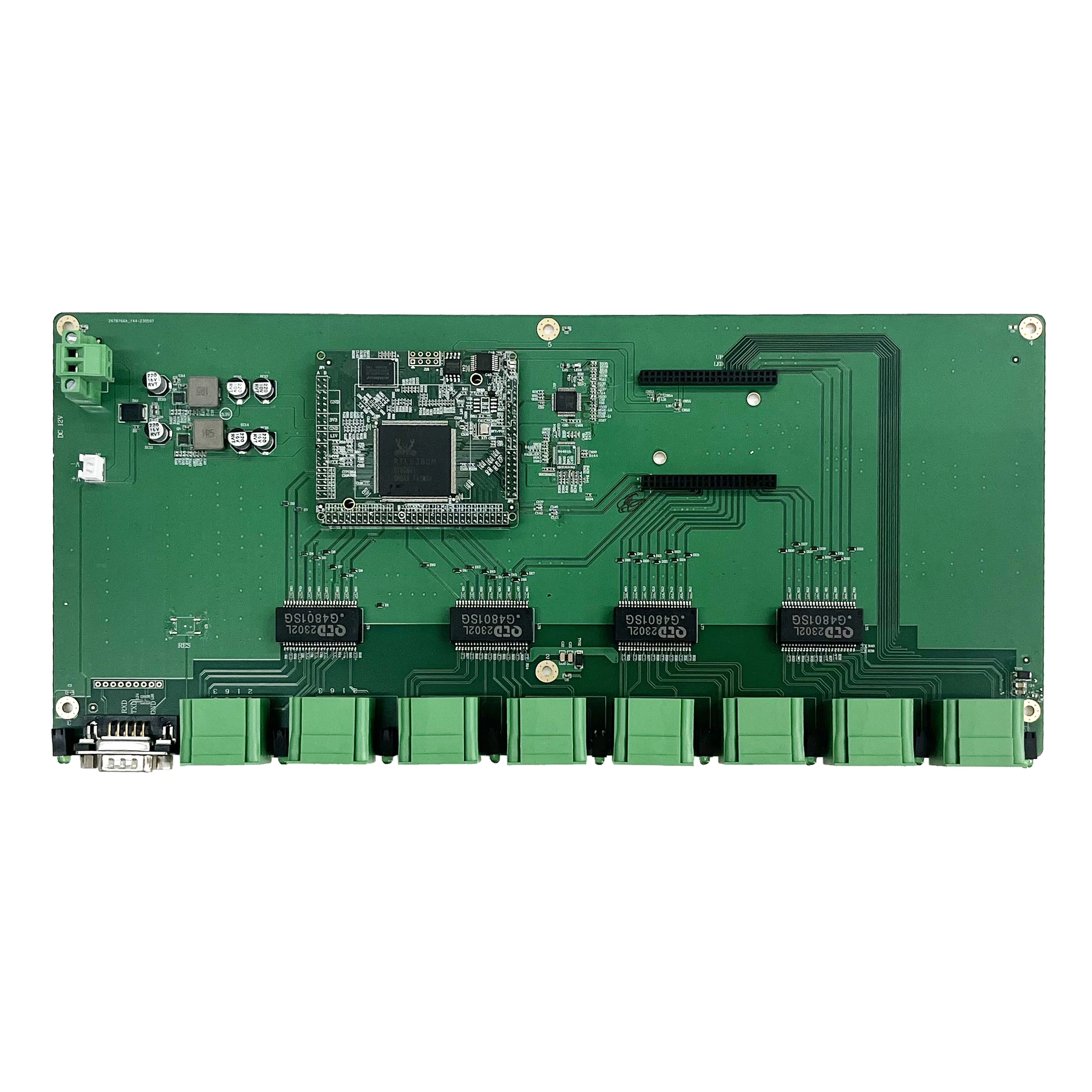 Customizable 16-Port POE SNMP QoS Functions 20G/56G Bandwidth Stackable Industrial Ethernet Management Switch Core Board PCBA