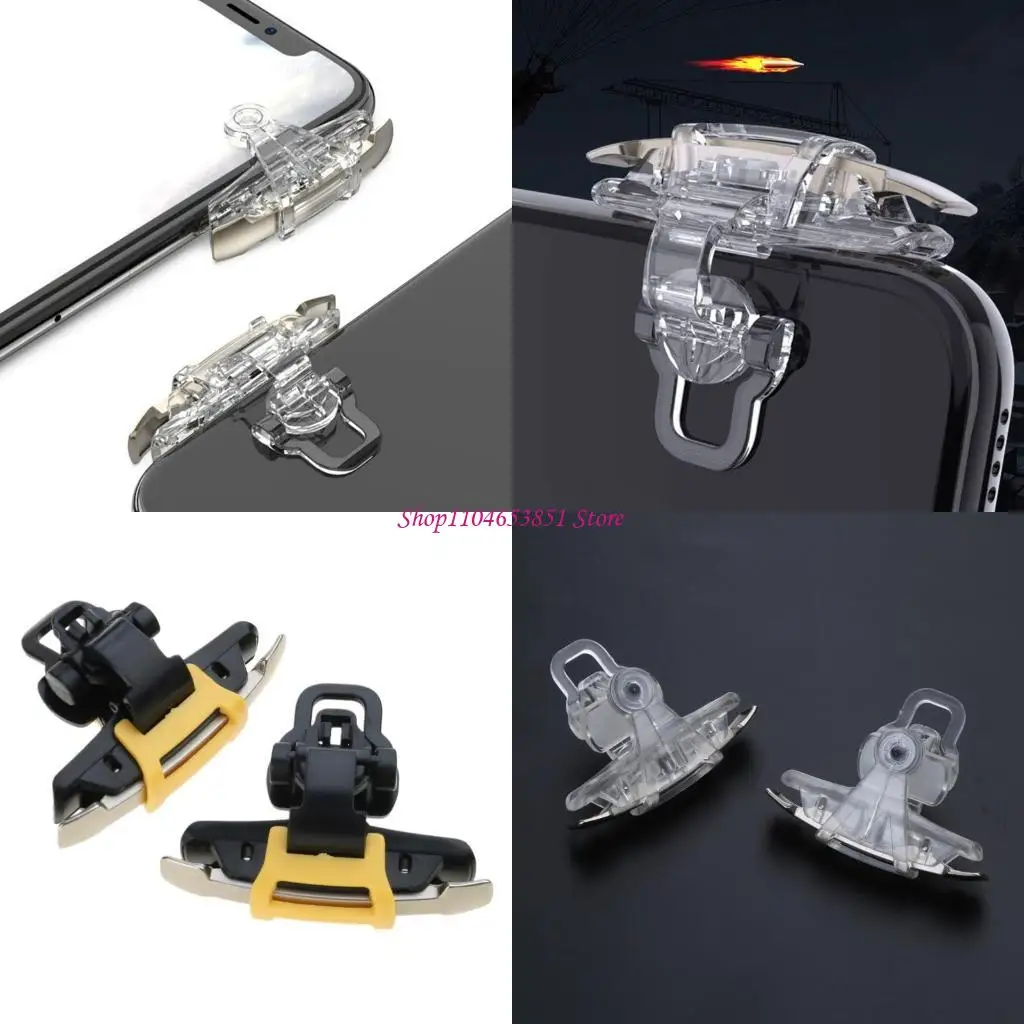 M9 Mobile Gaming Trigger for PUBG for Smart Phone Joystick Game Fire Button Aim for Key L1R1 Shooter Controller Game pad