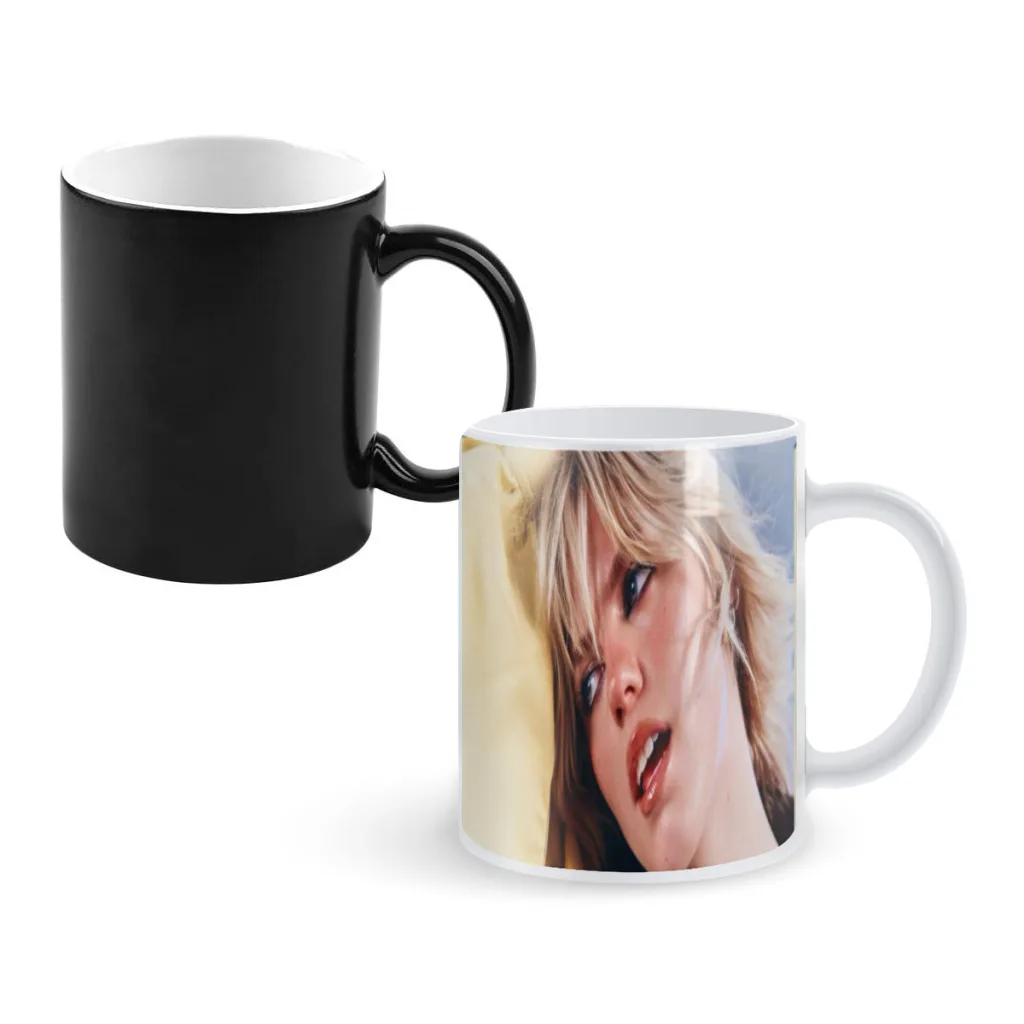 

Pop Singer Actor Renee Rapp Coffee Mugs And Mug Creative Color Change Tea Cup Ceramic Milk Cups Novelty Interesting Gifts