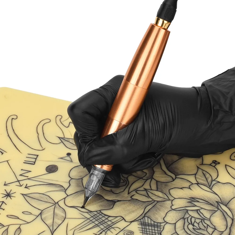 

Ручка для татуировки из алюминиевого сплава, прочная, портативная, маленького размера, для профессионального использования, для начинающих, роторная машинка, простой инструмент, аксессуар для татуировок