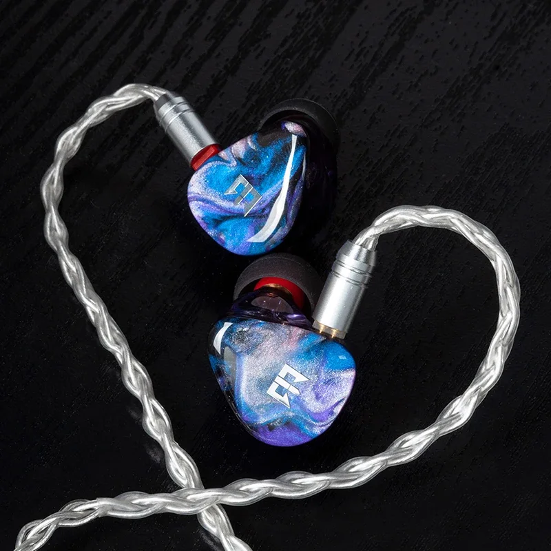 TRI Starsea 2BA+1DD Driver Unit HiFi in Ear Monitor Earphone Sports Music Headset 0.78mm2Pin Headphone Earbuds Comfortable