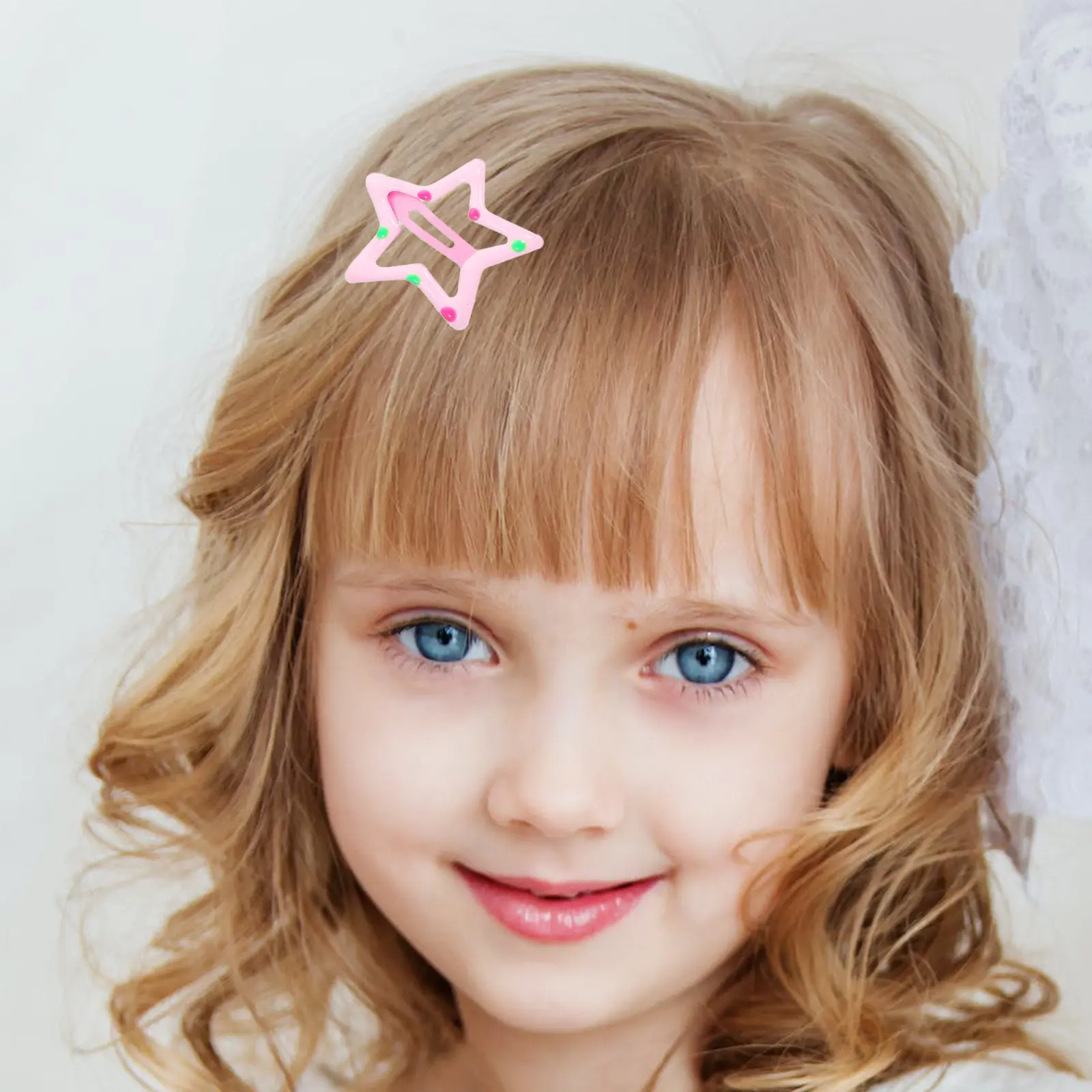 

10 Pcs Festival Hair Clips Cute Star Styling Claqs Barrettes for Accessories