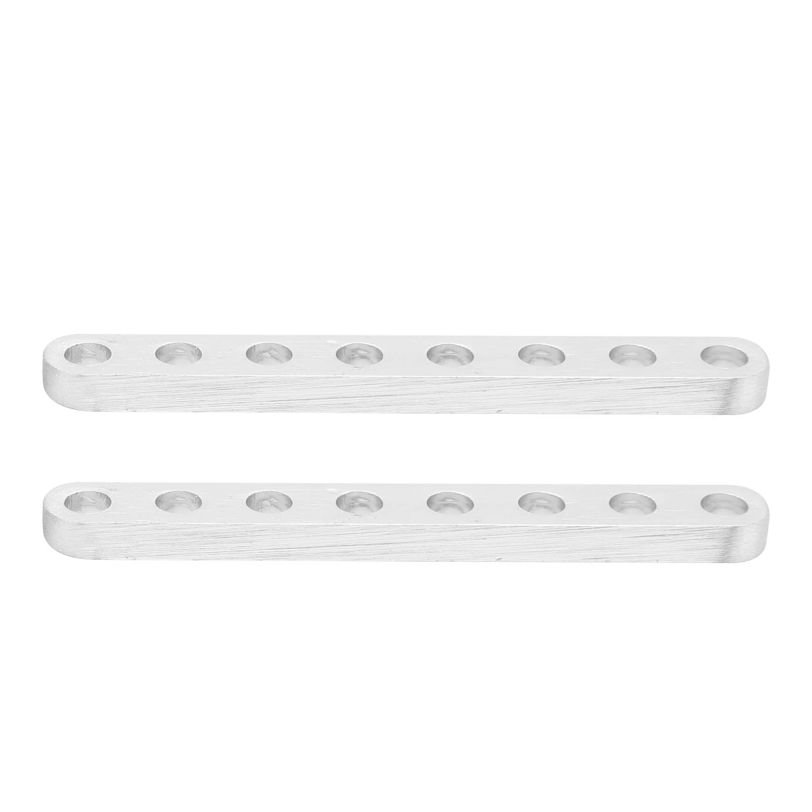 1 Pair Robotic Structure Flat Beam Part Accessory 8 Holes 3102‑0008‑0064 4 x 8 x 64mm