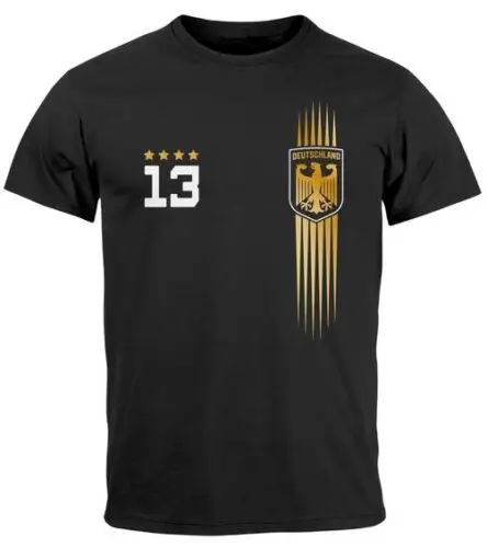 Herren t-shirt deutschland trikot fußball em 2024 fanshirt deutschlands hirt