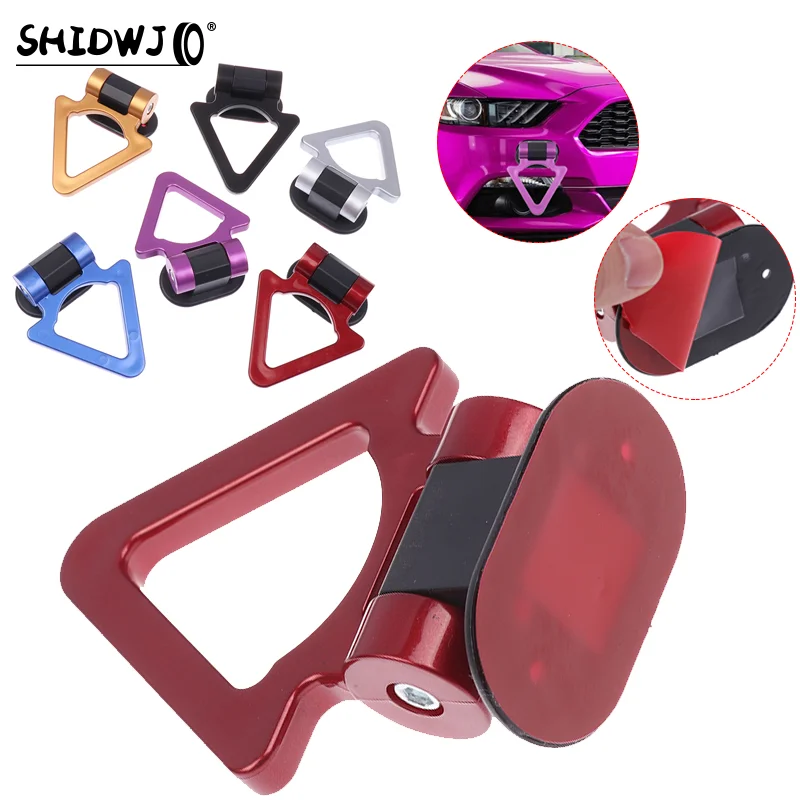 

ABS Стайлинг автомобиля крючки для прицепа наклейка украшение автомобиля авто задний передний прицеп моделирование гоночное кольцо буксировочный крюк для автомобиля