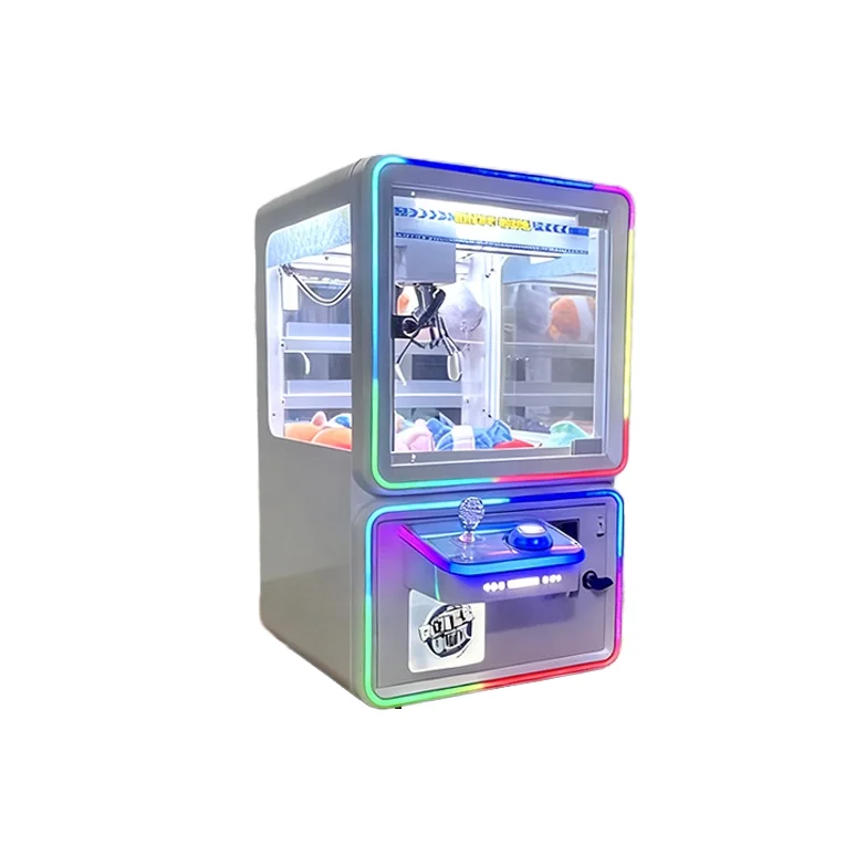 Small Coin-operated Customizable Commercial Claw Machine Cube Mini Scanning Feature for Shopping Mall Gift Boutique Wholesale