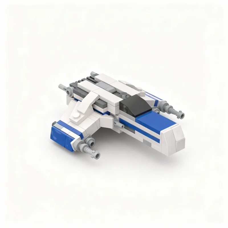 118pcs MOC Star Battle Ultimate Collector Series E Wing Advent DAY 3 Brick Horizon Model Building Blocks Christmas Gifts Toy Art