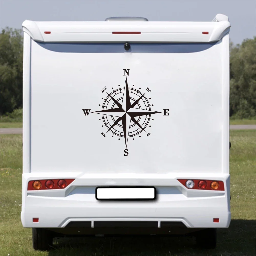 

Graphics Compass Styling Stickers For Van Caravan RV Camper Motorhome Minivan SUV Car Vinyl Decor Decal Auto Tuning Accessories