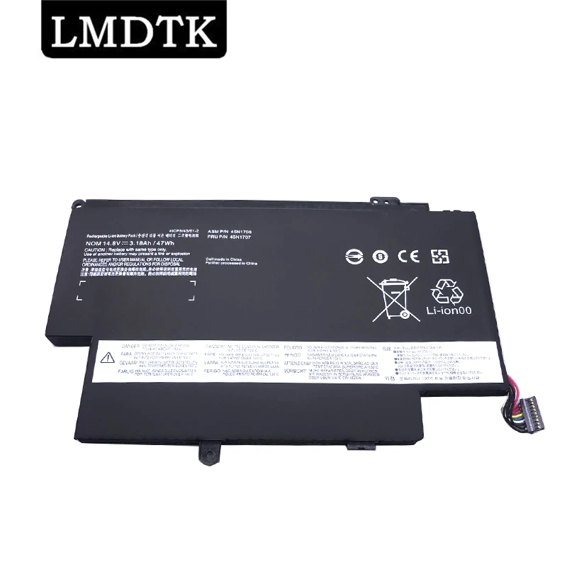 LMDTK New 45N1706 45N1705 45N1707 45N1704 Laptop Battery For LENOVO ThinkPad Yoga S1 120 S240 20CD/20C0 12 20DL/20DK Pro