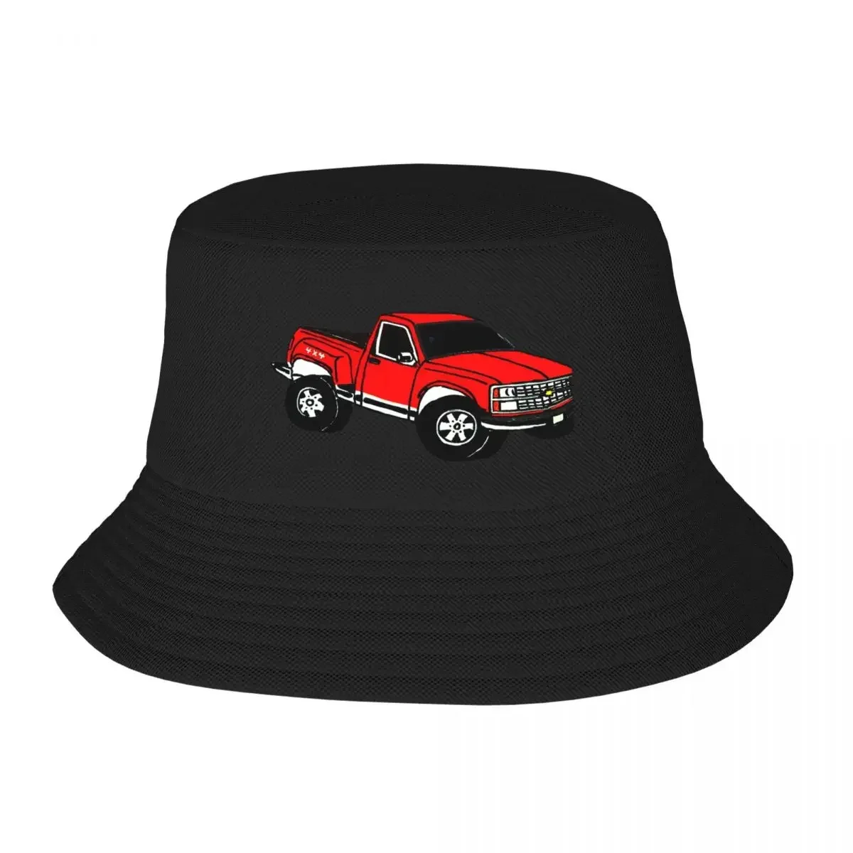 Chevy Stepside Bucket Hats Panama For Man Woman Bob Hats Cool Fisherman Hats Summer Beach Fishing Unisex Caps