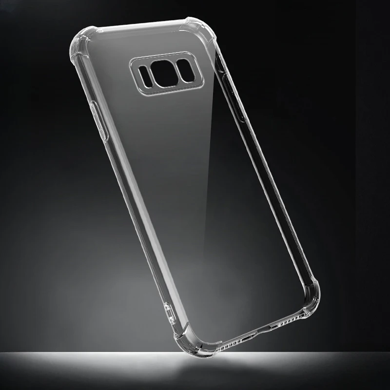 S8 Plus Case For Samsung Galaxy S8 Case Silicone Clear Transparent Case For Samsung Galaxy S 8 S8 Plus Silicone Case Coque Funda