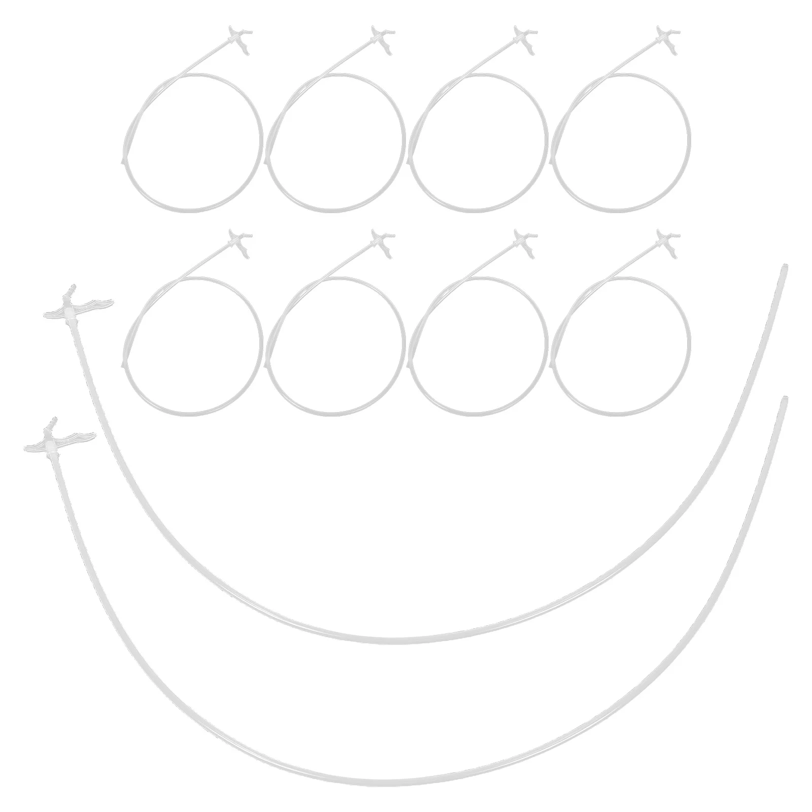 

10 set Spray Foam Nozzle Extension Tube For Gap Filling Foam Sealant Application Precision Dispensing Replacement Tips Diy Epoxy