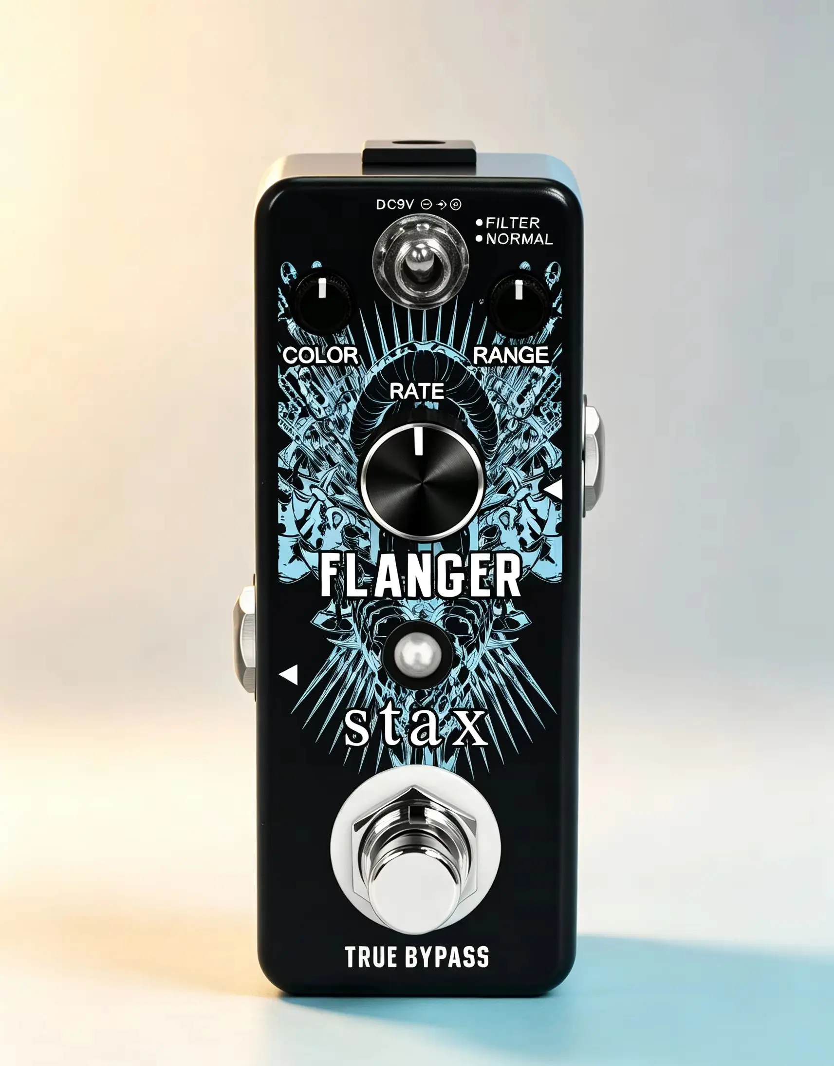STAX LEF-312 Pure Analog Flanger Guitar Effect Pedal With Static Filtering True Bypass Full Metal Case
