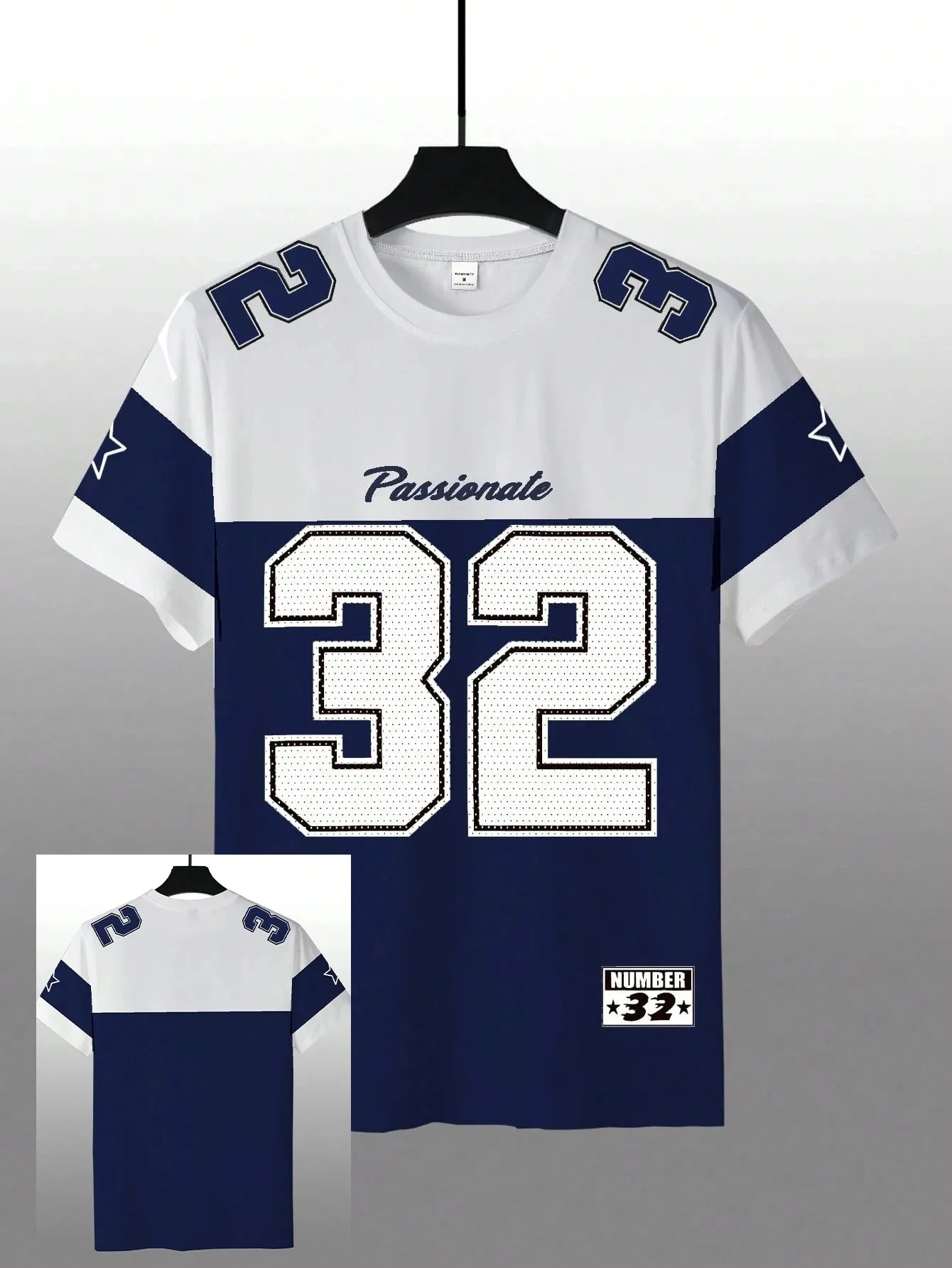 

The new men's T-shirt for summer 2025 with 3D digital printing is casual fashionable soft comfortable and lightweight