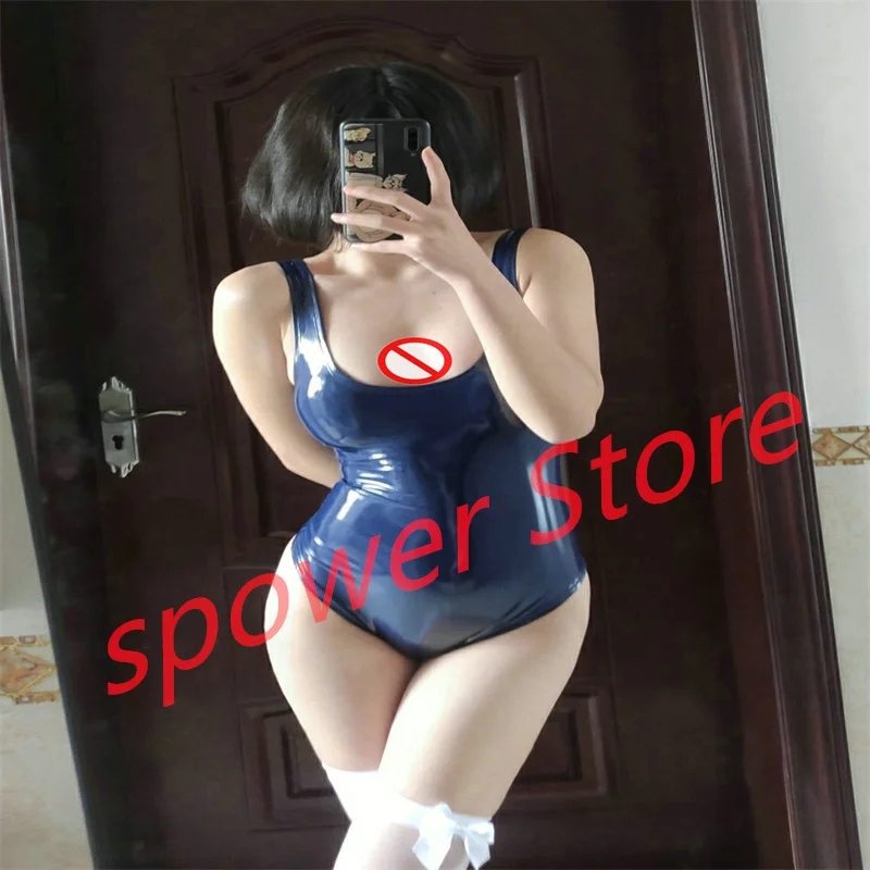 

Handmade Women Latex Swimsuit Catsuit Rubber Bodysuit Tight Jumpsuit Customize Cosplay Costumes