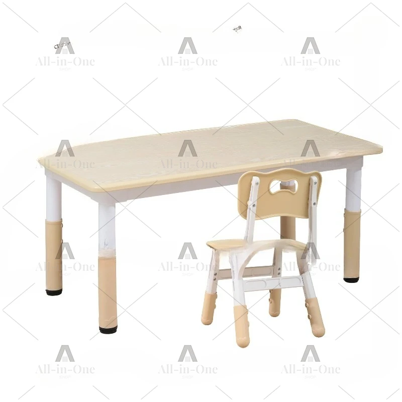 Kindergarten Children's Table and Chair Set Lifting Baby Graffiti Drawing Children's Desk Study Table