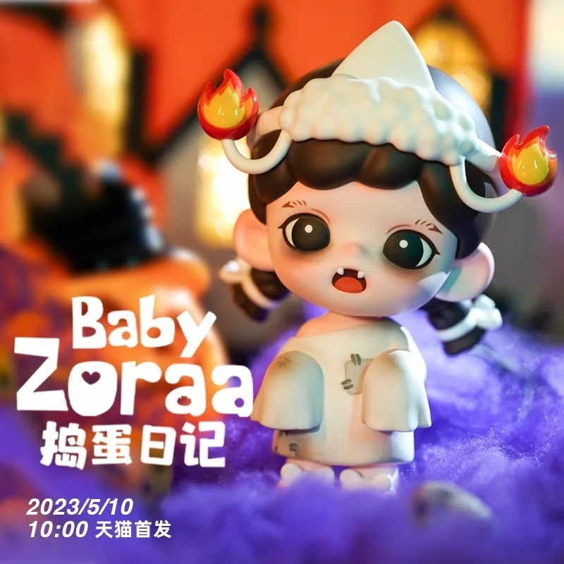 Baby Zoraa's Mischievous Diary Blind Box Cute Anime Figures Kawaii Toy Surprise Random Birthday Gift Mistery Box caixas supresas