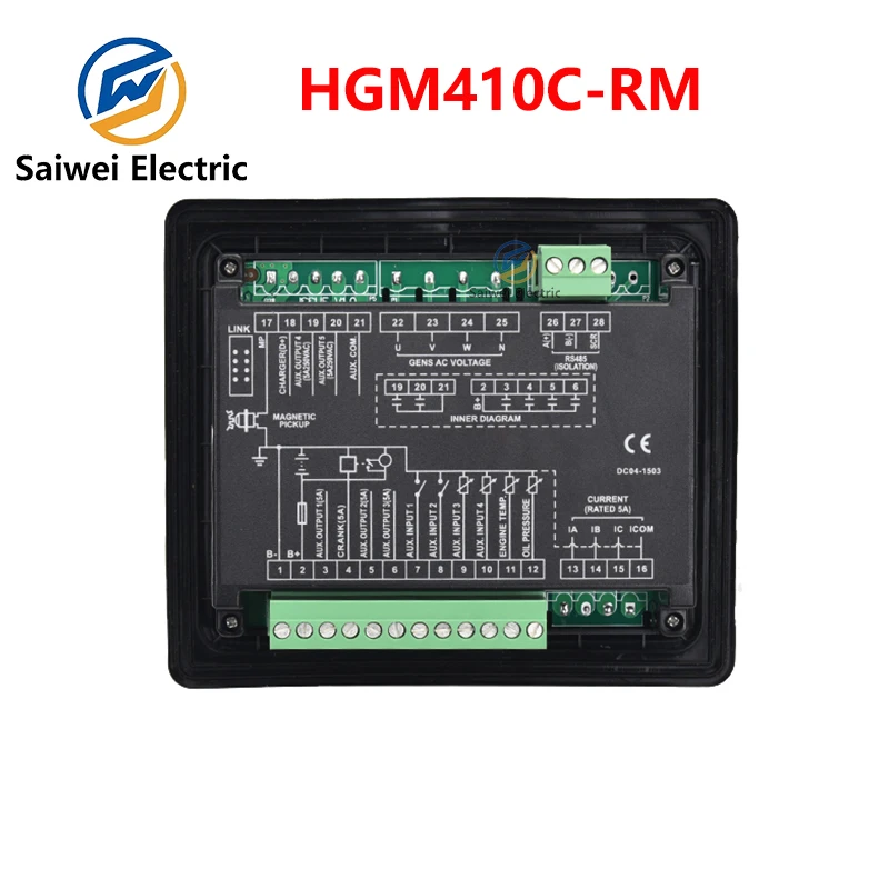 

Панель управления генератором HGM410C-RM с автозапуском, комплект модуля SmartGen Auto, Xeon